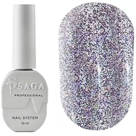 Гель-лак світловідбиваючий SAGA Fiery Gel №04, 10 мл, Колір: 04