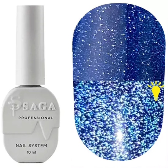 Гель-лак світловідбиваючий SAGA Fiery Gel №11, 10 мл, Колір: 11