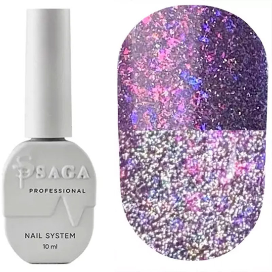 Гель-лак світловідбиваючий SAGA Fiery Gel №17, 10 мл, Колір: 17