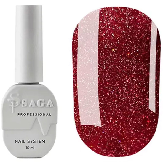 Гель-лак світловідбиваючий SAGA Fiery Gel №40, 10 мл, Колір: 40