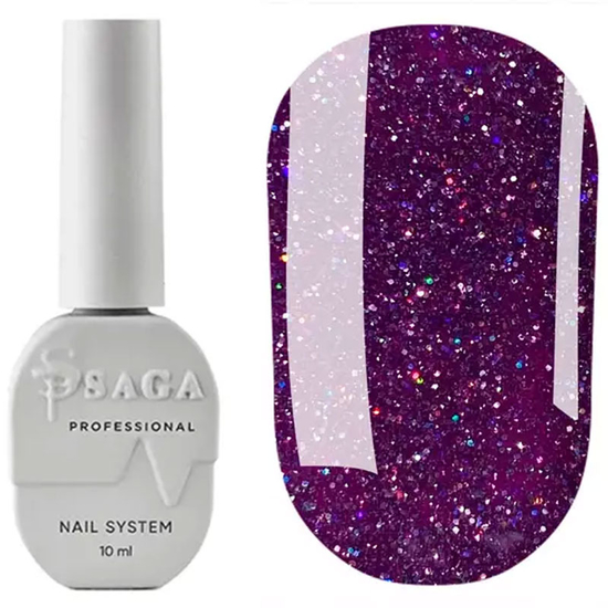 Гель-лак світловідбиваючий SAGA Fiery Gel №45, 10 мл, Колір: 45