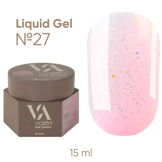 Гель Valeri Liquid Gel №027 15 мл