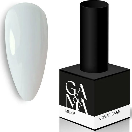 Камуфлююча база GaMa Cover Base №006 Milk 15 мл, Об`єм: 15 мл, Колір: 006