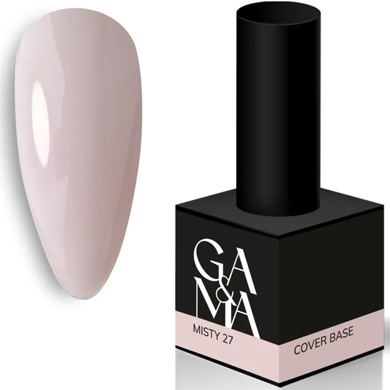 Камуфлирующая база GaMa Cover Base №027 Misty 15 мл, Объем: 15 мл, Цвет: 027