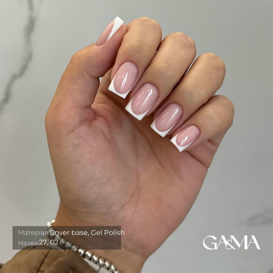 Камуфлирующая база GaMa Cover Base №027 Misty 15 мл, Объем: 15 мл, Цвет: 0273