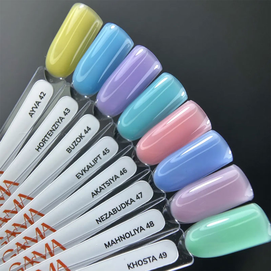 Кольорова база GaMa Cover base Colored 048 Mahnoliya 15 мл, Об`єм: 15 мл, Колір: 0483