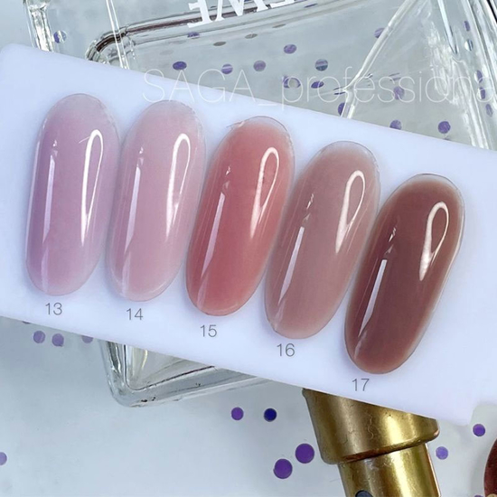 Жидкий гель SAGA Liquid Gel №15, 15 мл, Объем: 15 мл, Цвет: 153