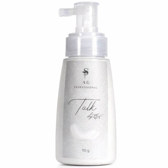 Тальк для аппаратного маникюра SAGA с распылителем 110 гр, Объем: 110 г