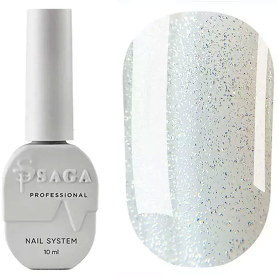Топ для гель-лаку без липкого шару Saga Crush Top №04, 9 мл, Колір: 04
