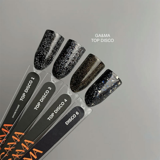 Топ для гель-лака без ЛС GaMa Top Disco SHINE 001 10 мл, Объем: 10 мл, Цвет: 001
2