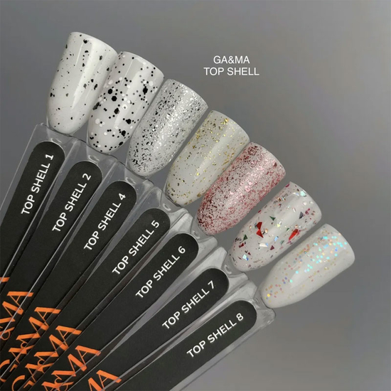 Топ для гель-лака без ЛС GaMa Top Shell №007 10 мл, Объем: 10 мл, Цвет: 007
2