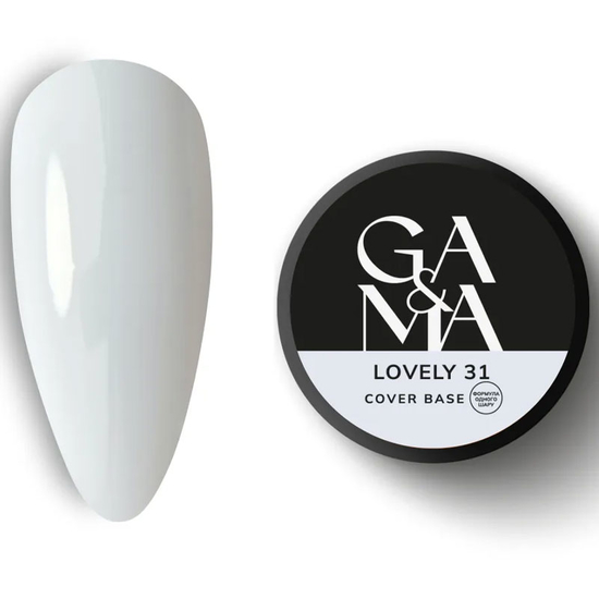 Камуфлирующая база GaMa Cover Base №031 Lovely 30 мл, Объем: 30 мл, Цвет: 031