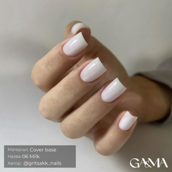 Камуфлирующая база GaMa Cover Base №006 Milk 15 мл, Объем: 15 мл, Цвет: 006
6