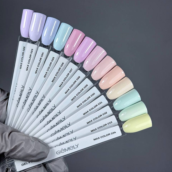 Гель-лак Gemely MAX COLOR 033 6 мл, Цвет: 0332