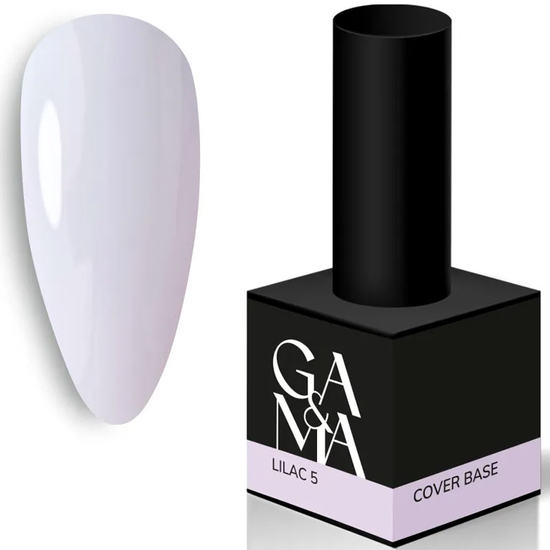 Камуфлююча база GaMa Cover Base №005 Lilac 15 мл, Об`єм: 15 мл, Колір: 005