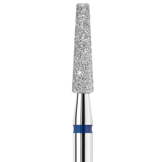 Фреза алмазно-платинова KWARK конус усічений, синя, PL251040MD