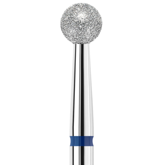 Фреза алмазно-платинова KWARK куля, синя, PL403810MF