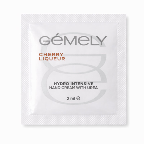 Крем для рук гідроінтенсивний Gemely з сечовиною Вишневий лікер 2 мл, Об`єм: 2 мл, Аромат: Вишневий лікер