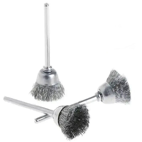 Фреза-щітка металева кругла (18,5мм.) для чищення інструментів