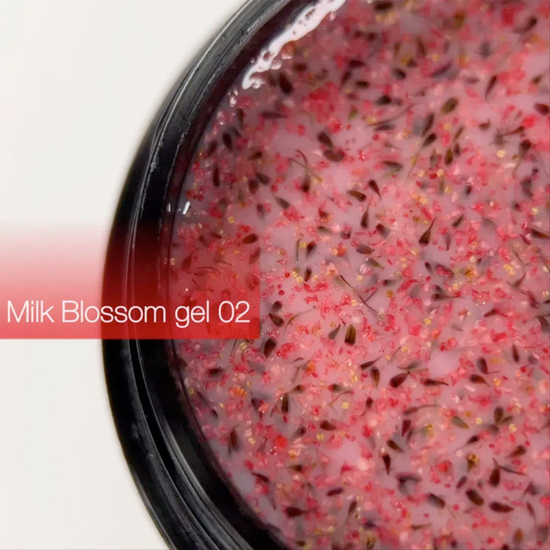 Гель із сухоцвітами DANNY Milk Blossom Gel №2 15 мл, Цвет: 022