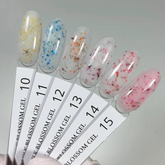 Гель із сухоцвітами DANNY Milk Blossom Gel №4 15 мл, Цвет: 046