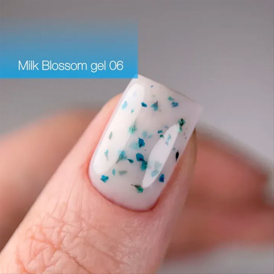 Гель із сухоцвітами DANNY Milk Blossom Gel №6 15 мл, Цвет: 063