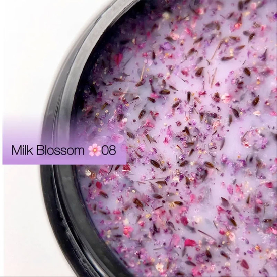 Гель із сухоцвітами DANNY Milk Blossom Gel №8 15 мл, Цвет: 082