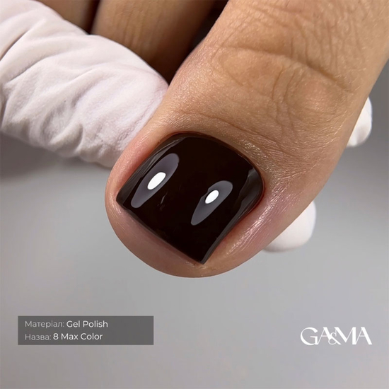 Гель-лак Gemely MAX COLOR 08 6 мл, Объем: 6 мл, Цвет: 082