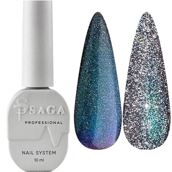 Гель-лак світловідбиваючий SAGA Cat Chameleon, №1, 8 мл, Колір: 1
