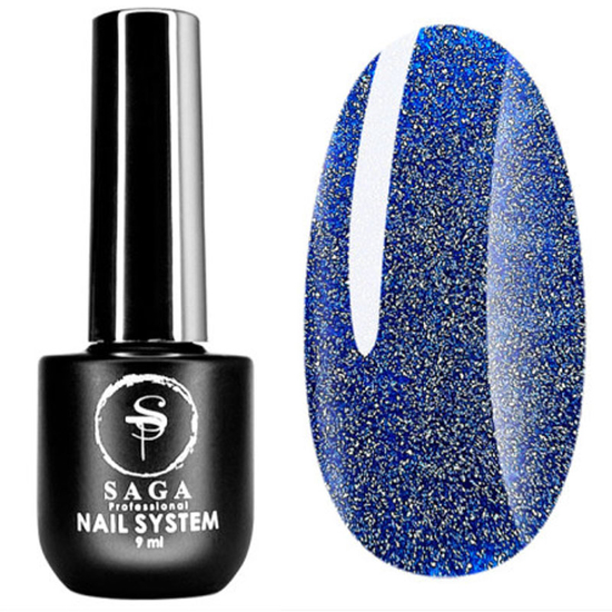 ЗНИЖКА!Гель-лак світловідбиваючий SAGA Fiery Gel №11, 9 мл