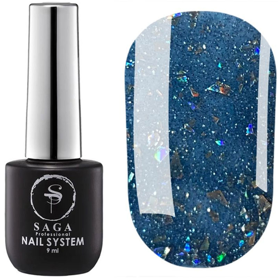 ЗНИЖКА!Гель-лак світловідбиваючий SAGA Fiery Gel №28, 9 мл, Колір: 28
