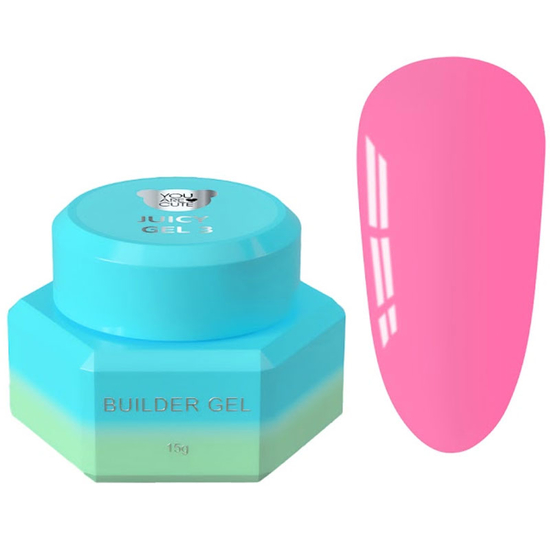 Гель для наращивания You Are Cute Juicy Gel №3 15 мл, Объем: -15 мл, Цвет: 3