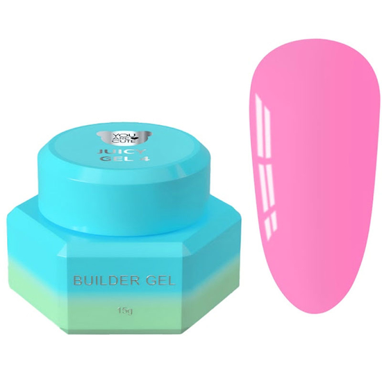 Гель для наращивания You Are Cute Juicy Gel №4 15 мл, Объем: -15 мл, Цвет: 4