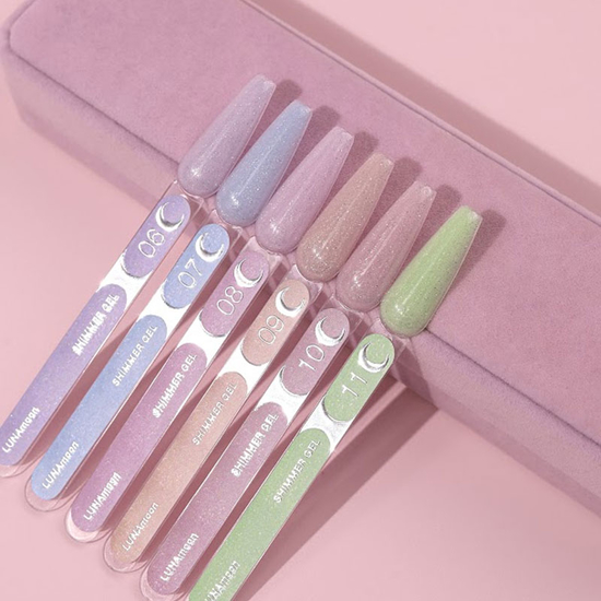 Гель для нарощування LUNA Shimmer Gel №8 15 мл, Объем: -15 мл, Цвет: №85