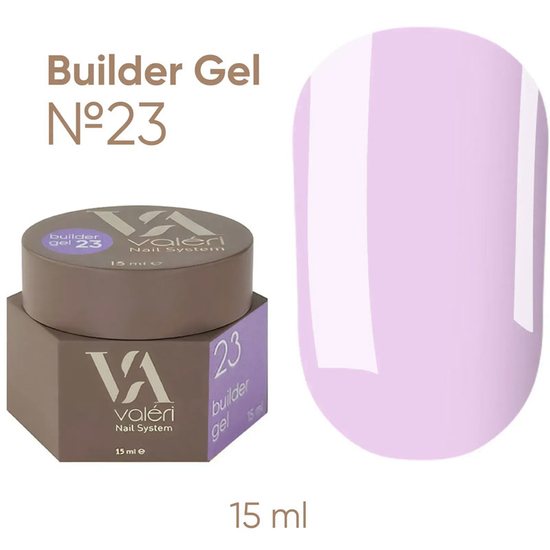 Гель для нарощування Valeri Builder Gel 23 15 мл, Объем: -15 мл, Цвет: 23