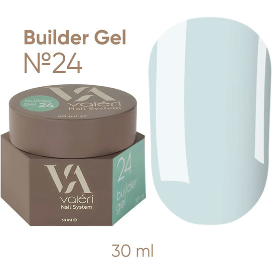 Гель для нарощування Valeri Builder Gel 24 30 мл, Объем: -30 мл, Цвет: 24