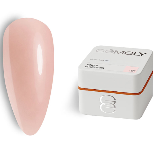 Гель для зміцнення та нарощування GÉMELY ex GA&MA Power Builder gel 024 15 мл, Объем: -15 мл, Цвет: 024