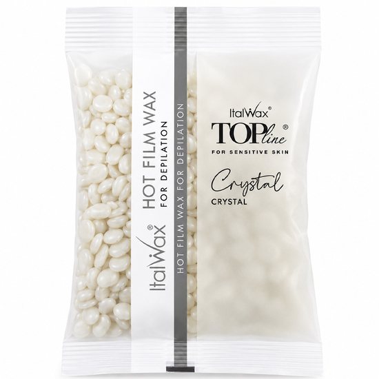 ItalWax Горячий воск в гранулах TOP Formula, кристалл, 100 г, Объем: 100 г, Аромат: Кристалл