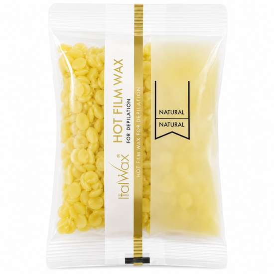 ItalWax Горячий воск в гранулах, натуральний, 100 г, Об`єм: 100 г, Аромат: Натуральний