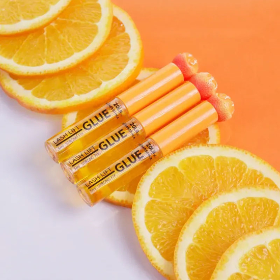 Клей для ламінування вій ZOLA x Romashka Orange Lash Lift Glue Strong Fix 5 мл2