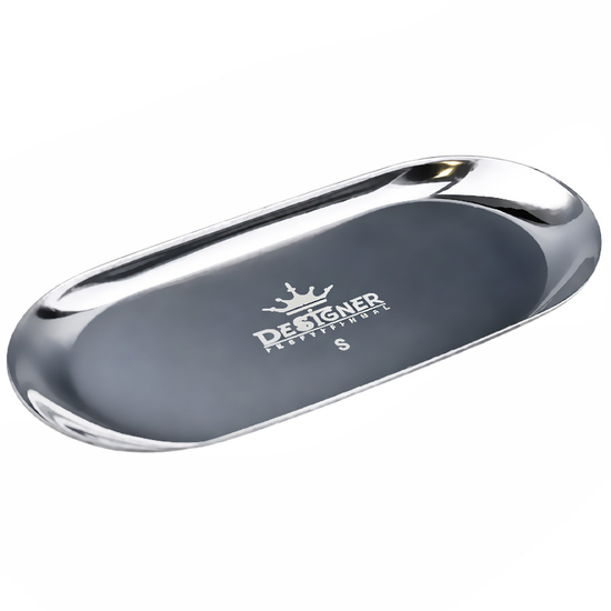 Металевий лоток для зберігання інструментів Designer розмір S (18х8,7 см) Silver, Розмір: S, Колір: Silver