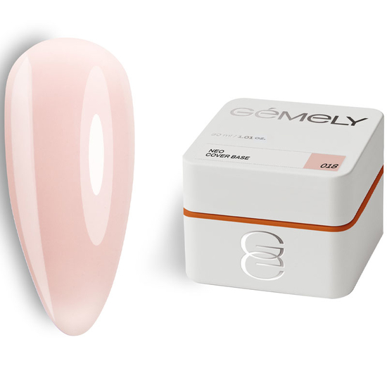 Нео Камуфлююча база Gemely Neo Cover base 018 30 мл, Объем: -30 мл, Цвет: 018
