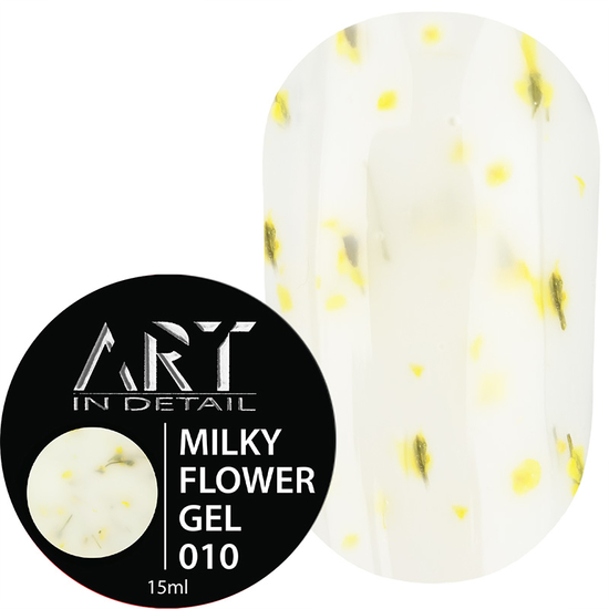 ART Builder Gel Milky Flower №010, 15 мл, Цвет: 0102