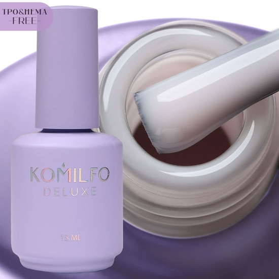 Френч база Komilfo Color Base French 004 HEMA/TPO free 15 мл, Объем: -15 мл, Цвет: 004