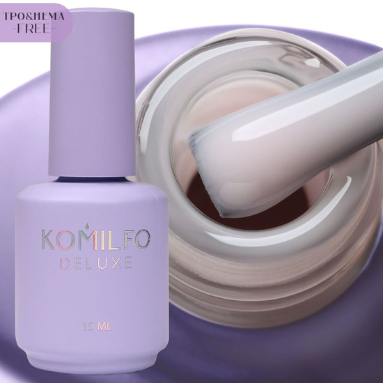 Френч база Komilfo Color Base French 005 HEMA/TPO free 15 мл, Объем: -15 мл, Цвет: 005