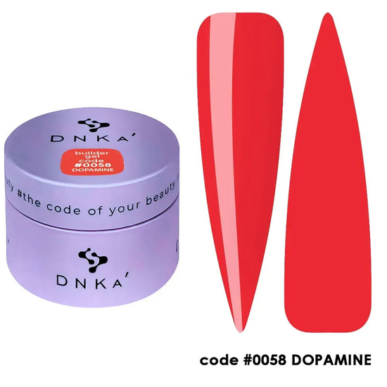 Гель для нарощування DNKa Builder Gel Dopamine №0058 30 мл, Объем: -30 мл, Цвет: 0058