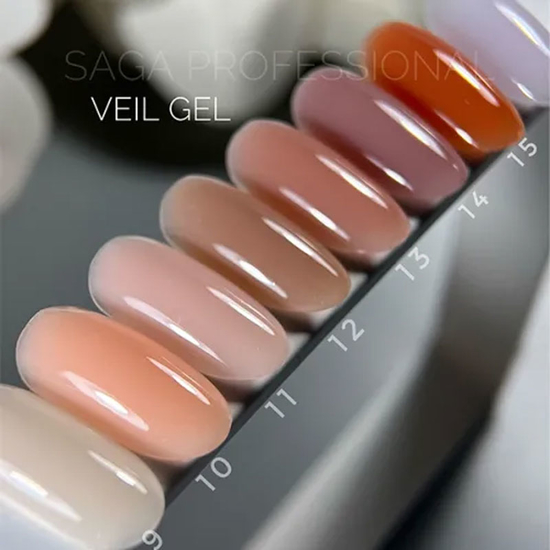 Гель для наращивания Saga Professional Builder Gel Veil №13 (телесно-розовый), 15 мл, Объем: 15 мл, Цвет: 13
2