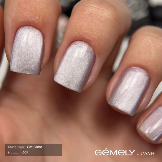 Гель-лак GÉMELY ex GA&MA Cat Color 001/Кет Колор 001 6 мл, Колір: 0013