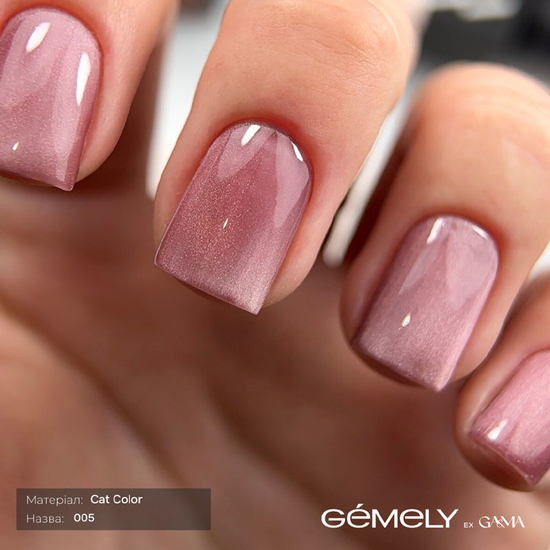 Гель-лак GÉMELY ex GA&MA Cat Color 005/Кет Колор 005 6 мл, Колір: 0053