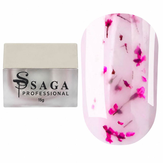 Рідкий гель Saga Liquid Floral Gel 01 15 мл, Цвет: 01